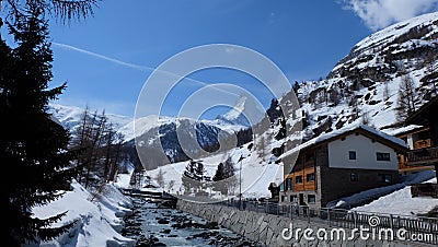 Zermatt, Switzerland Stock Photo